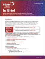 A plain and simple overview of the Reporting Model and the Financial Statement Presentation standard: then and now